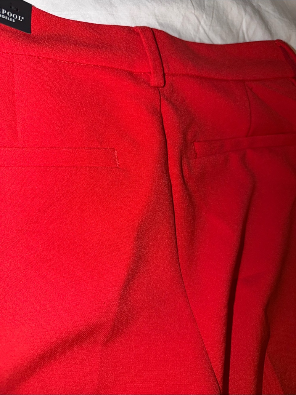 Liverpool Los Angeles Kelsey Red Flare Trousers Pants Size 2/26 NWT - Picture 10 of 14